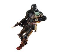 S.H. Figuarts Star Wars The Mandalorian & Grogoo Approx. 5.9 inches (150 mm), ABS & PVC & Fabric, Pre-painted Action Figure