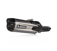 Akrapovic Slip-On Line Titanium Rear Silencer, black-grey