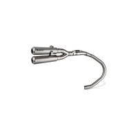 Akrapovic Slip-on Line Honda Monkey 125 19-22 S-h125so5-fft Not Homologated Slip On Muffler Silver Not Homologated
