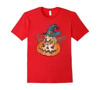 (S) Halloween Golden Retriever Dog Lover Pumpkin T Shirt-Father's Day