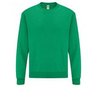 (S, Heather Green) Fruit Of The Loom Mens Classic Drop Shoulder Sweatshirt
