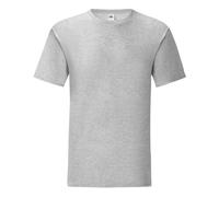 Fruit of the Loom Men's Iconic 150 T-Shirt in Grey | Size: Small Fruit Of The Loom Grey S