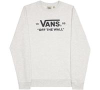 (S, Heather) Vans Mens Mini Off The Wall Crew Neck Long Sleeve T-Shirt Tee Top
