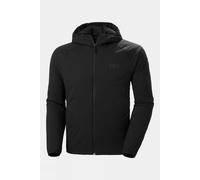 S Helly Hansen Mens Odin Lightweight Stretch Hooded Insulator 2.0 Jacket Black Size
