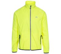 (S, Hi Visibility Yellow) Trespass Mens Waterproof Jacket With Hood Retract