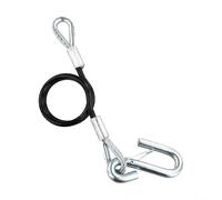 S Hook Design Tow Rope for Trailers, 27 6 In Adjustable Length, Excellent for RVs, 3500 lbs Strength (B)