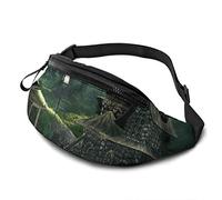 s Huts Fanny Pack for Men Women,with Adjustable Zipper Sport Fitness Belt Bag for Workout Traveling Casual Running
