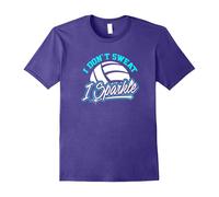 (S) I Don't Sweat I Sparkle Volleyball lover T-Shirt-Father's Day