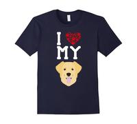 (S) I Love My Dog Golden Retriever Animal Lover T-Shirt-Father's Day
