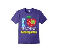 (S) I Love Teaching Kindergarten T-Shirt Teacher Back to School-Father's Day