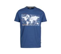 (S, Indigo) Trespass Mens Chera Printed T-Shirt