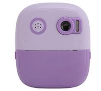 's Instant Print Camera with 2.4 Inch IPS HD Screen, 1080P Dual Lens, 8X Digital Zoom, Autofocus and Rechargeable Battery for and (Purple)
