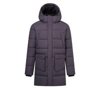 (S, Iron/Black) Regatta Mens Marek Longline Hybrid Jacket