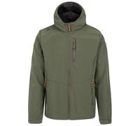 Trespass Mens Softshell Jacket Adjustable Fixed Hood Chin Guard Marlon B