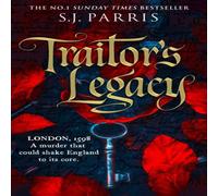 S. J. Parris Traitor's Legacy Hardback Book in White S. J. Parris White