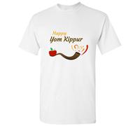 (S) Jewish Religious Holiday Happy Yom Kippur White Men T Shirt Tee Top
