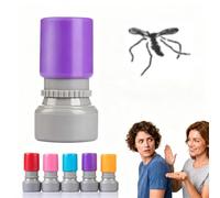 S-JIEI Self-inking Mosquito Smack Prank Stamp, Realistic Fake Bug Trick Prop, Funny Gag Insect Stamper, for April Fools Day, Party Favor, Joke and Craft Projects