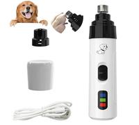 S-JIEI Silent Groom Pro Nail Grinder, Rechargeable Dog Nail Trimmer, 3 Speed Dog Nails Grinders, for Dogs And Cats, All Pet Sizes And Nails Thicknesses