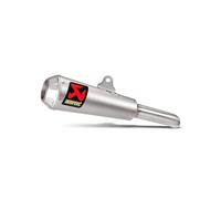 Akrapovic Line Titanium Z 250sl/ninja 250sl Ref:s-k2so8-cubt Not Homologated Slip On Muffler Silver Not Homologated