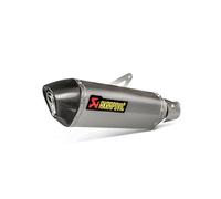 S-K4SO7-HRT - Exhaust Muffler Akrapovic Titanium Kawasaki Z400 (19-23)
