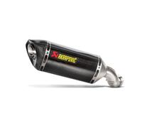 Akrapovic Kawasaki Ref:s-k9so10-hzc Tuv Euro 5 Carbon Slip On Homologated Muffler Silver Homologated