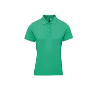 (S, Kelly Green) Premier Womens/Ladies Coolchecker Plus Polo Shirt