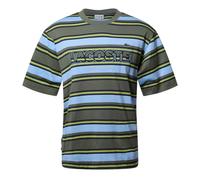 (S, Khaki Green) Lacoste Mens Cotton Short-Sleeved T-Shirt