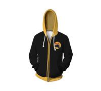 (S) Kid Karate Val Armorr 3d Hoodie Sweatshirt Cosplay Costume Zip Coat Jacket Up