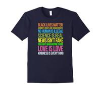 (S) Kindness Is Everything Black Lives Love Is Love Resist Shirt-Father's Day