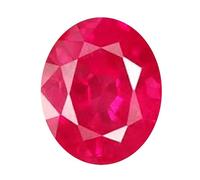S KUMAR GEMS & JEWELS Certified 5.25 Carat/Ct Natural Ruby Stone Manik with Lab Certificate for Unisex, Shell,Ruby