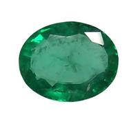 S KUMAR GEMS & JEWELS Certified 6.25 Carat Natural Green Emerald (Panna) Unisex Lab Certified Emerald Stone, Conch, Emerald