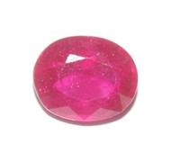 S KUMAR GEMS & JEWELS Certified Natural Ruby (Manik) 3.50 Ratti Shell Ruby