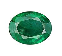 S Kumar Gems & Jewels Certified Original Birthstone 5.50 Ratti Panna (Green Emerald Stone) for Astrology, Conch, Emerald
