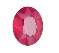 S KUMAR GEMS & JEWELS Certified Ruby 4.00 Carats/Ct Manikya/Maanik//Manik Astrological Gemstone with Laboratory Test Report, Shell,Ruby