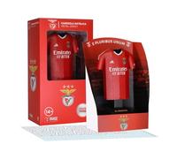 S.L Benfica 24/25 Home Metal Football Shirt - Officially Licensed Miniature Alloy Replica Jersey Collectible Display Gift - Personalise Customisable Name & Number Decals
