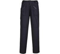 (S L, Black) Portwest Womens/Ladies Cargo Trousers