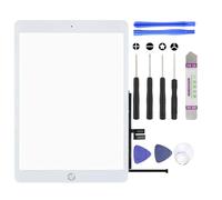 S&L ENTERPRISE For iPad 7/8 7th Gen 2019 8th Gen 2020 Touch Screen Digitizer Replacement 10.2" A2197 A2198 A2200 A2270 A2428 A2429 A2430 Front Glass With Home Button & Tool Kit (White)
