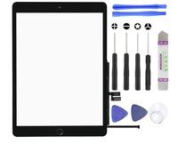 S&L ENTERPRISE For iPad 9th Generation 2021 Touch Screen Digitizer Replacement 10.2" A2602 A2603 A2604 A2605 Front Glass with Pre-Installed Adhesive, Home Button & Tool Kit (Black)