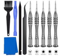 S&L ENTERPRISE Professional 10 in 1 Repair Screwdriver Toolkit for MacBook Pro/Air with Pentalobe 5 Torx T5 / T6 Retina Tri Wing Phillips
