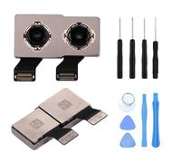 S&L ENTERPRISE Rear Back Main Camera Replacement Compatible with iPhone X (5.8inch) 12MP - 2017 Incl. Repair Tool Kit