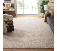 S & L Homes Wool Cotton Hand Woven Chunky Knit Popcorn Doormat/Rug - Ivory Contemporary mat for Front Porch Living Room (3' x 5' - Beige)