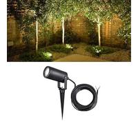S L Lighting Garden Outdoor Spike Lights GU10, IP65 Path Lights, Exterior Discreet Small Ground Spot Lights for Outside Backyard House Home