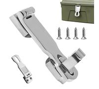 S Latches | Door Latch with Reinforced Stainless Steel Lock | Marine Pull Latch for Deck and Compartment Security in RV, Trailer, Motorhome, Boat, Yacht