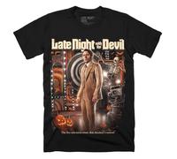 (S) Late Night With The Devil Shocked A Nation T-Shirt