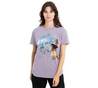 (S, Lavender) Moana Womens/Ladies Follow The Stars T-Shirt