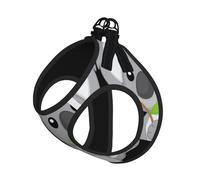 S Leash Vest Dog Harness - Small Sized Green leaf koala Print Pet Leash SetReflective for Outdoor and Dog Walking