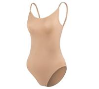 s.lemon Nude Seamless Camisole Underwear Bodysuit Ballet Dance Undergarment Leotard L/XL