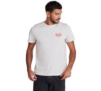 (S, Light Beige) Animal Mens Jacob Relaxed Fit T-Shirt