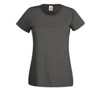 LadiesWomens Lady-Fit Short Sleeve T-Shirt (Pack Of 5) - BC4810 - Light Graphite / S