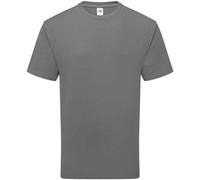 (S, Light Graphite) Fruit of the Loom Unisex Adult Cotton T-Shirt